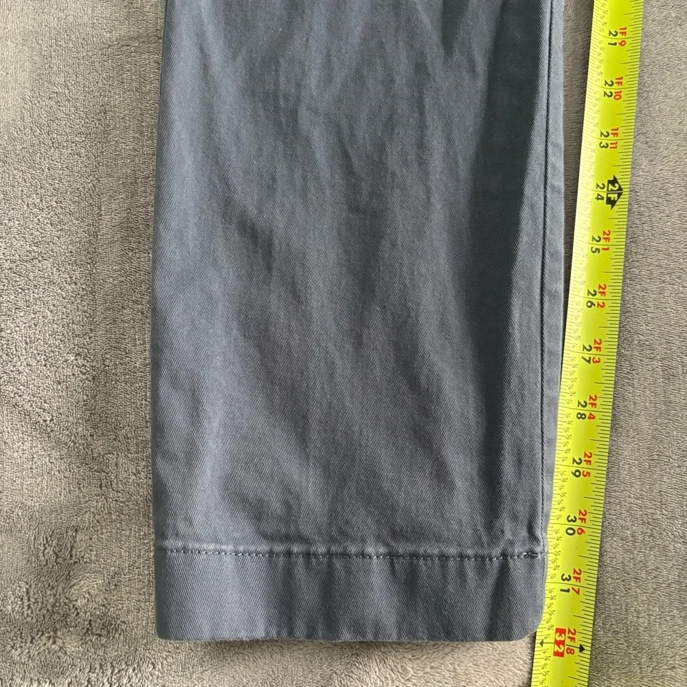 J. Crew Flex‎ Slim Fit Mens Chino Pants Blue Casual Trousers 36x32